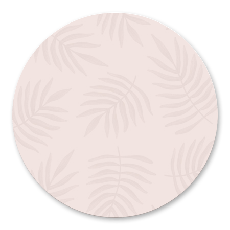 Botanisch patroon trendy roze